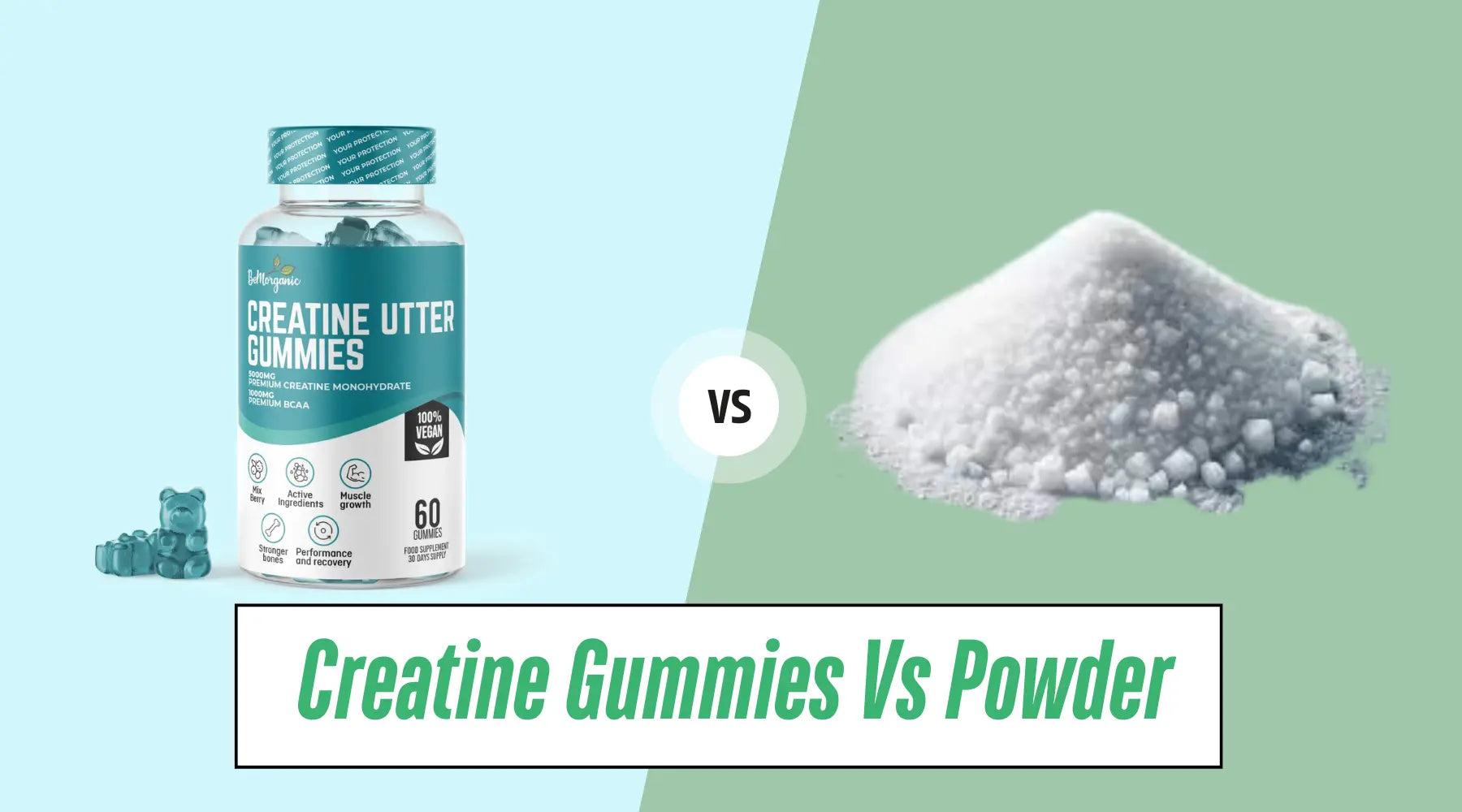Do Creatine Gummies Work As Well As Powder Creatine Gummies Vs Powder: A Comparative Breakdown – BeMorganic