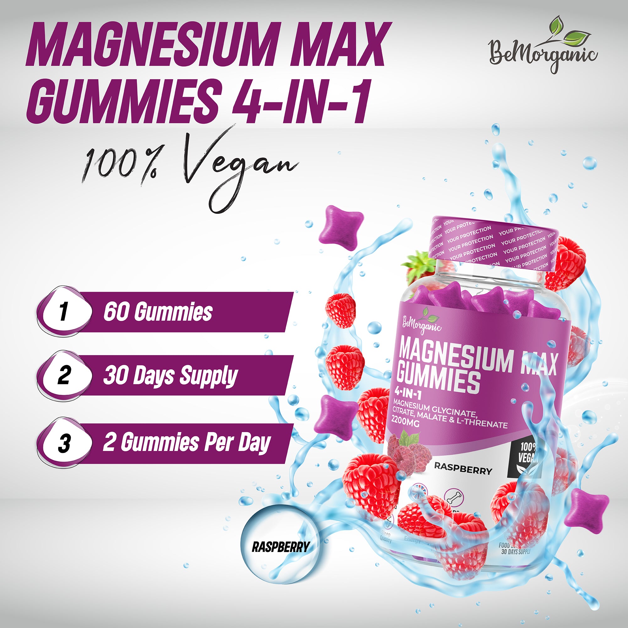 Magnesium 4-in-1 Gummies