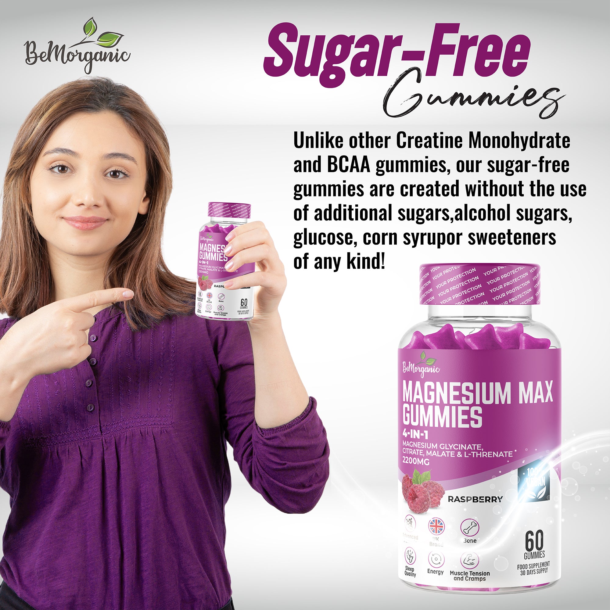 Magnesium 4-in-1 Gummies