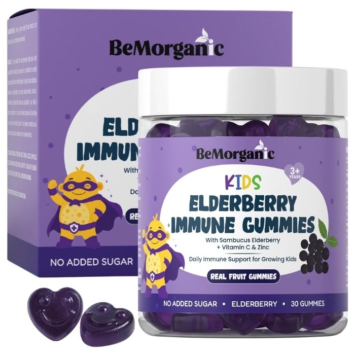 Kids Black Elderberry Immune Gummies – Vitamin C & Zinc