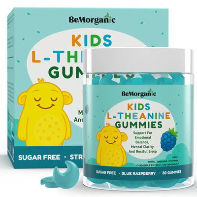 Kids L-Theanine Gummies sugar-free supplement for calm focus